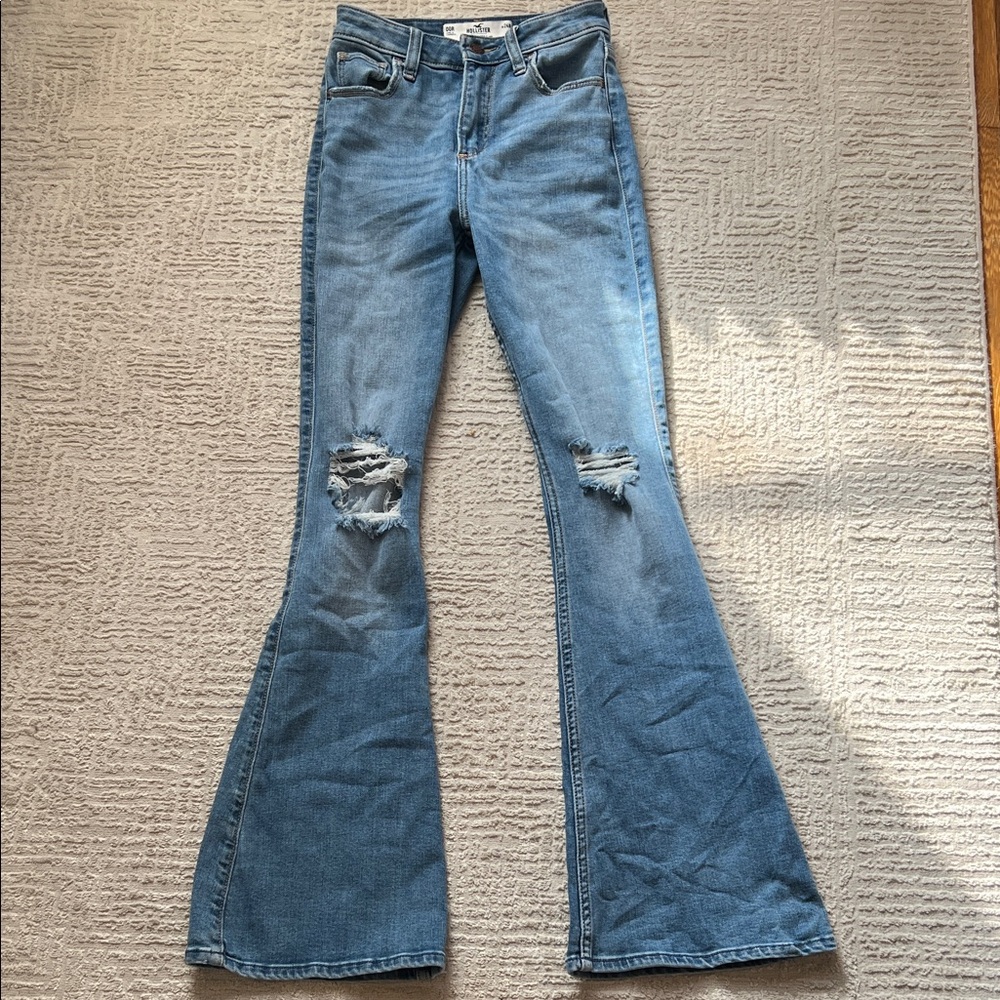 Hollister high rise flare jeans